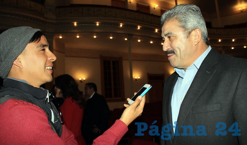 Francisco Escobedo Villegas: “Se ayudará a todos los campesinos y el tema central fue el subsidio al diésel, aunque en este momento no hay claridad de cuánto, cómo y dónde habrá ventanillas abiertas” (Foto: Rocío Castro Alvarado)
