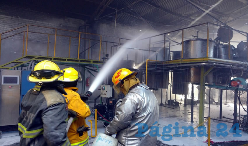 Los bomberos evitaron pérdidas mayores