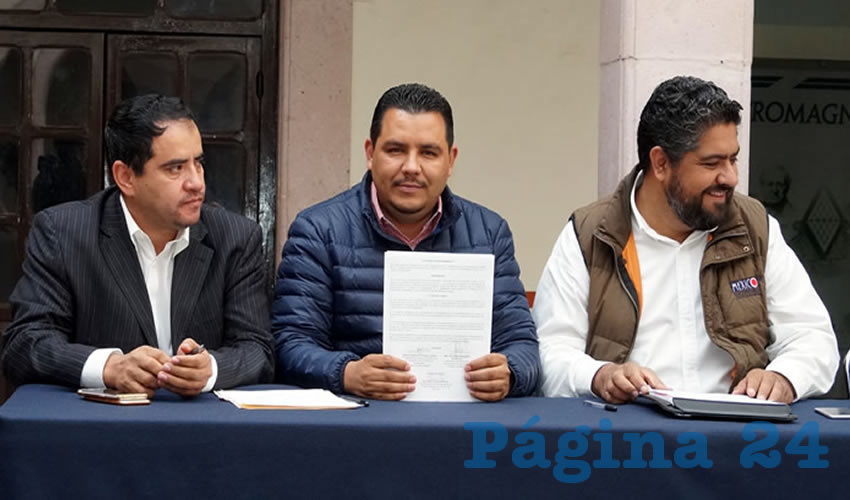 Miguel Moctezuma Longoria: Se buscará constituir una asociación civil de investigadores que será la instancia para bajar recursos en conjunto con la Fundación, para fomentar la investigación aplicada que tendrá como objetivo el desarrollo del país y de la entidad (Foto: Merari Martínez Castro)
