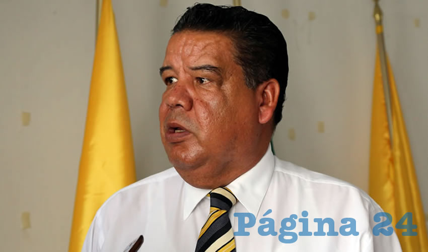 Francisco Javier Flores Flores, l&iacute;der de la agrupaci&oacute;n Cimientos del Magisterio