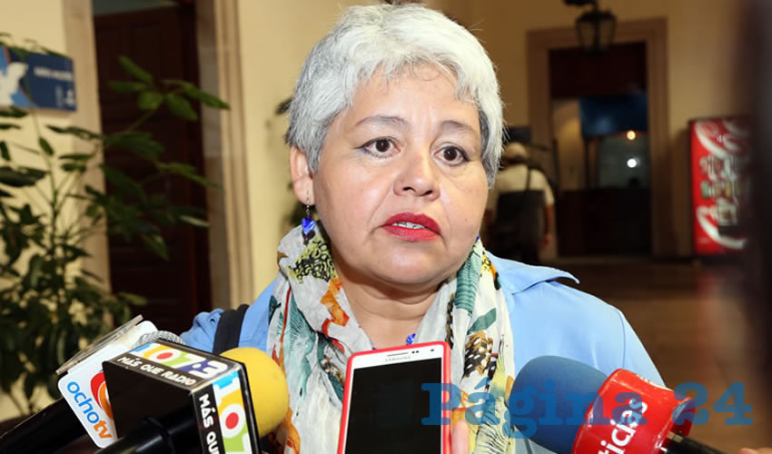 Guadalupe Castorena Esparza, presidenta del Colegio de Bi&oacute;logos de Aguascalientes