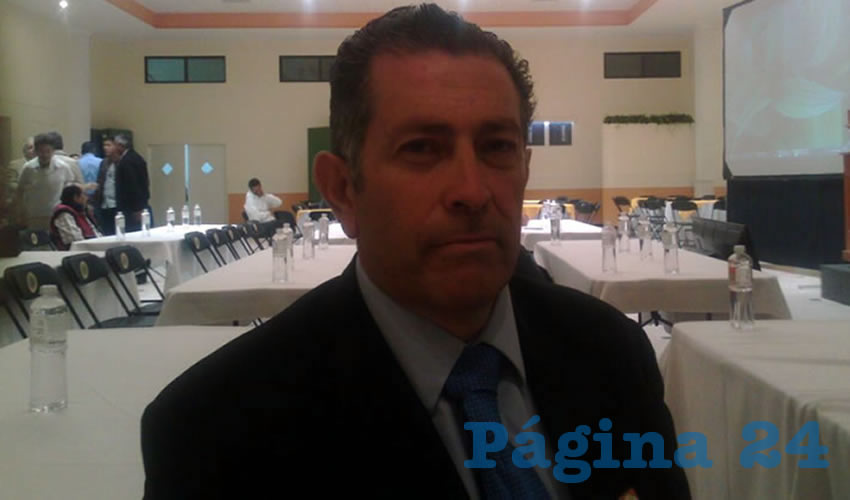 Marco Antonio Hermosillo, presidente del Colegio de Ingenieros Civiles de Aguascalientes