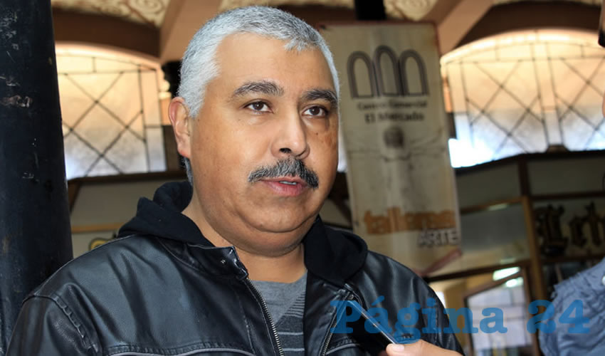 Miguel Agustín Zamora Barrón, abogado independiente promotor del amparo contra el precio de la gasolina en el estado de Zacatecas (Foto Rocío Castro Alvarado)