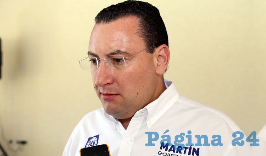 Paulo Gonzalo Mart&iacute;nez L&oacute;pez, presidente del CDE del PAN