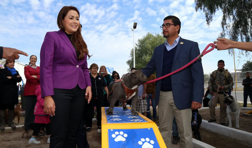El espacio cuya inversión es de un millón 100 mil pesos y contempla un área de mil 700 metros cuadrados, se ubica en el bulevar San Marcos esquina con calle Amapola