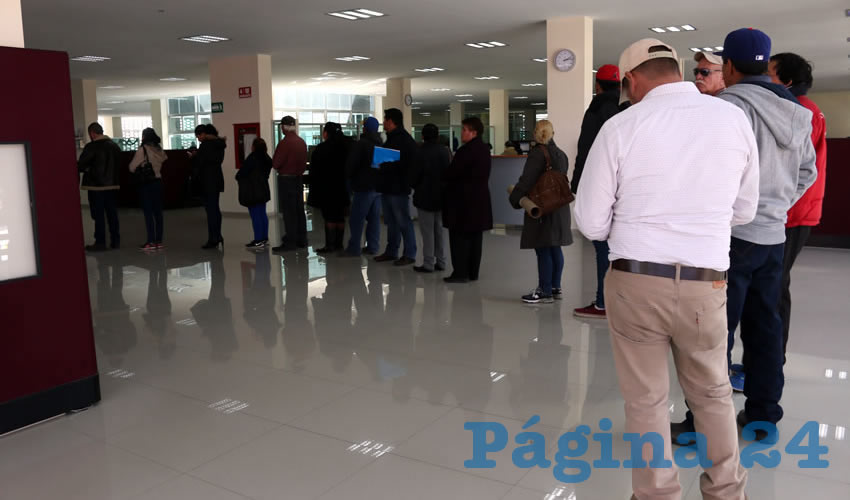 Lunes y martes, las cajas de la presidencia municipal estarán abiertas hasta las 20:00 horas