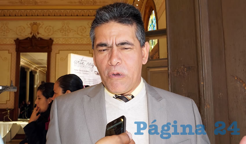 Juan de Jesús Alvarado Sánchez: “Por lo que durante el presente año tendremos capacitación constante al personal del tribunal para atender las impugnaciones que se presenten en su momento” (Foto: Merari Martínez Castro)