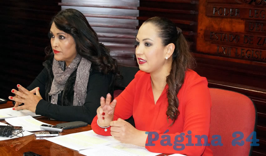 Norma Castorena Berreleza, diputada local por el PRI: “El impuesto es quitar un pelito de gato a quien se ha hecho rico toda la vida en Zacatecas” (Foto: Merari Martínez Castro)