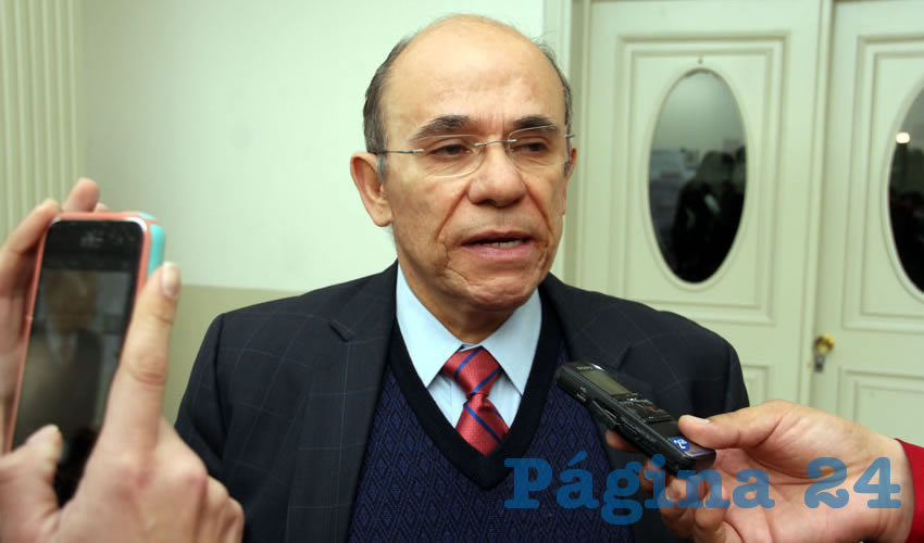 Juan Fernando Palomino Topete, delegado del ISSSTE Aguascalientes