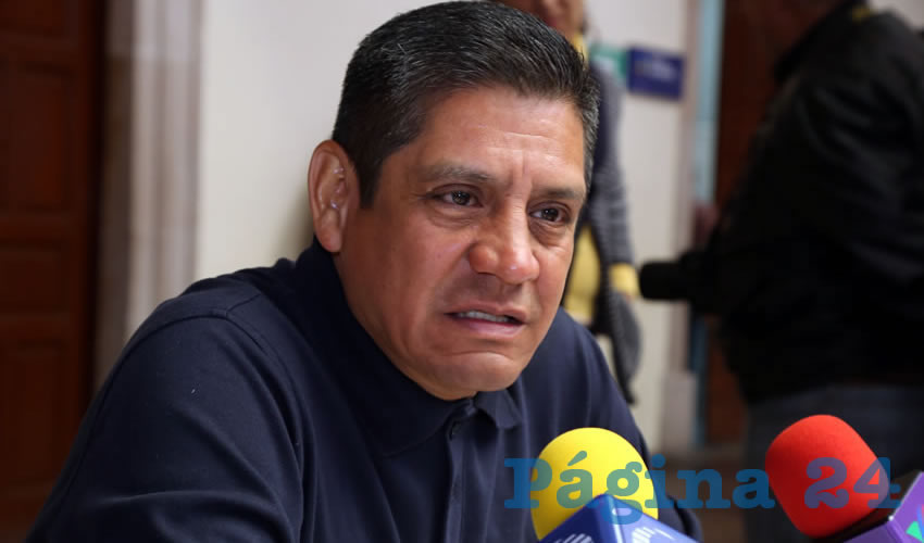 Jos&eacute; H&eacute;ctor Ben&iacute;tez L&oacute;pez, secretario de Seguridad P&uacute;blica Municipal (Foto: Eddylberto Lu&eacute;vano Santill&aacute;n)