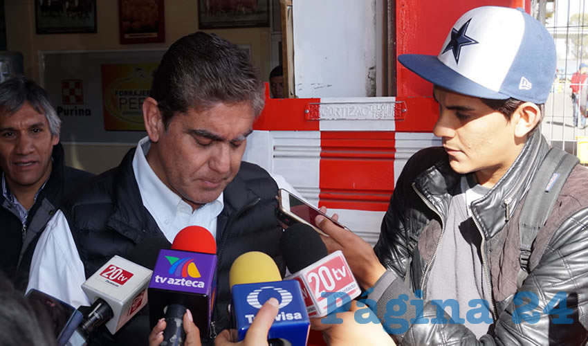 Miguel Letechipía, líder de los comerciantes: Profeco checa los precios diariamente “y de buenas a primeras nos han querido multar” (Foto: Merari Martínez Castro)