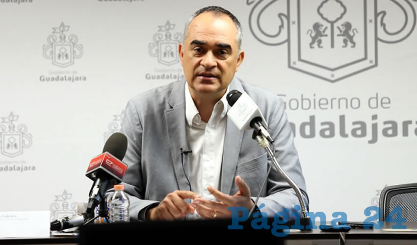 “Quisiera como todos ustedes que no hubiera un solo delito en Guadalajara, que no hubiera una víctima de un delito que afectara su vida y su patrimonio, pero no tenemos en nuestra ciudad una infraestructura de ese tipo”, admitió el comisario tapatío tras jactarse de la diminución de 2.94 por ciento en los delitos de alto impacto el año pasado/Foto: Archivo Página 24