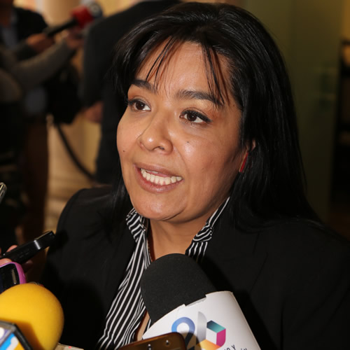 Elsa Amabel Landín Olivares, legisladora local (Foto: Eddylberto Luévano Santillán)