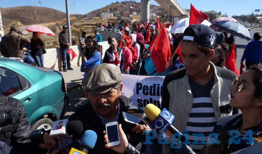 Guillermo Guerrero Villagrana, líder de Antorcha Campesina en Fresnillo: “Eso de que no hay dinero es puro cuento” (Foto: Merari Martínez Castro)