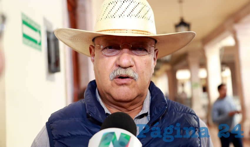 Rub&eacute;n &Aacute;ngel Berumen de la Cerda, presidente estatal de la Canaco