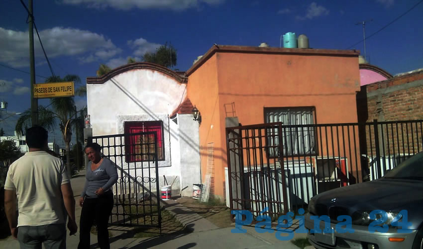 La casa en donde guardaban los objetos robados