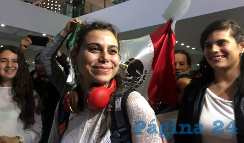 Samah Habulhamid vivirá seis meses en Aguascalientes, donde estudiará un programa especial de español