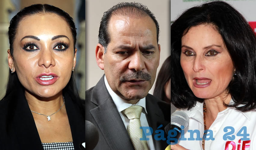 Edith Citlalli Rodr&iacute;guez Gonz&aacute;lez, diputada local | Mart&iacute;n Orozco Sandoval, gobernador del Estado | Blanca Rivera Rio de Lozano