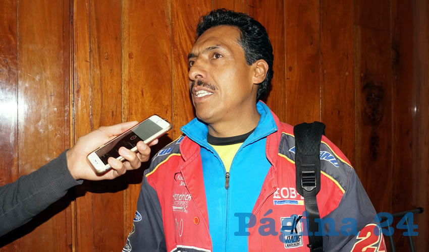 Marcelino Rodarte Hernández, integrante del MDMZ: “Están cobrando, pero no están desempeñando el cargo por el que se les paga” (Foto: Merari Martínez Castro)