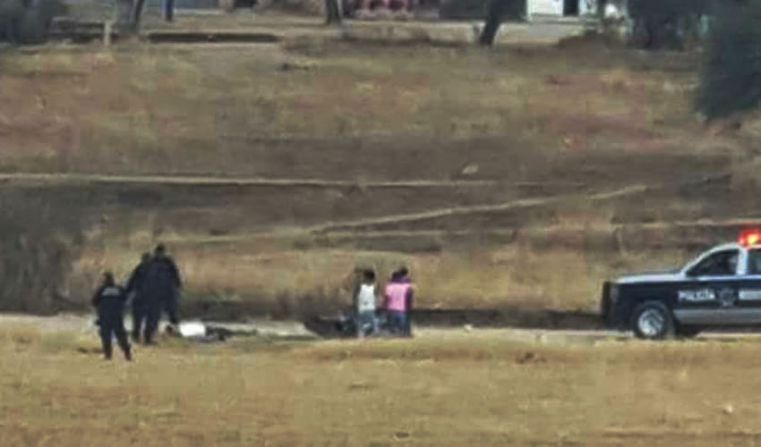 La policía municipal ha intentado ocultar los hechos de violencia que azotan a Lagos de Moreno; a pesar de ello, se tuvo conocimiento de la última víctima, la cual fue encontrada el día de ayer en un terreno baldío/Foto: Especial