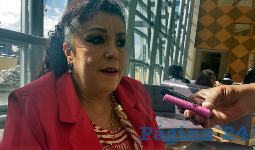 Mar&iacute;a Patricia Garc&iacute;a Espino, presidenta del Colegio de Enfermeras de Aguascalientes