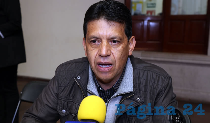 Marco Antonio Licón Dávila, secretario de Obras Públicas del Municipio