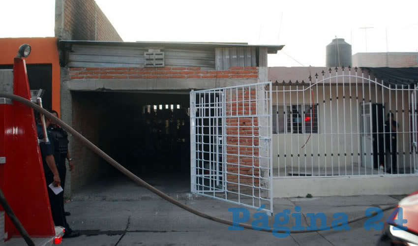Bomberos controlaron el incendio generado por el “flamazo”