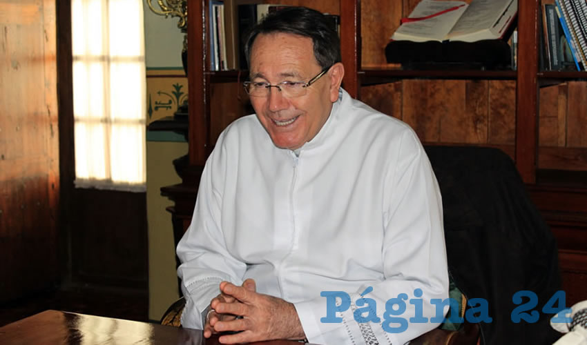 El monseñor enfatizó que este tipo de casos “son llamados de atención muy fuertes y son una alerta para que abramos los ojos, para que despertemos y que no todo esté bien en nuestra sociedad”. (Foto Rocío Castro Alvarado)