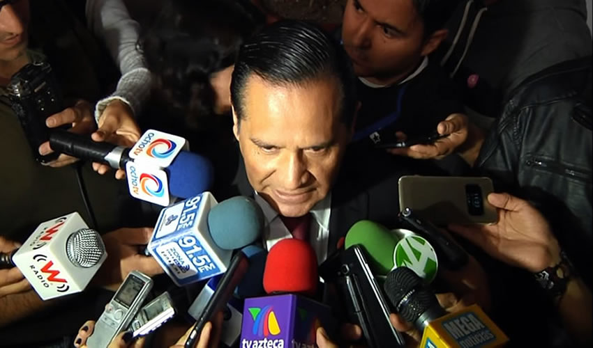 Eduardo Almaguer Ramírez, fiscal de Jalisco, se jactó de que no había ocurrido un homicidio en 100 horas a partir de la intervención a la policía de Tlajomulco realizada por la Fiscalía, no obstante fue fin de semana de puente/Foto: Francisco Andalón López