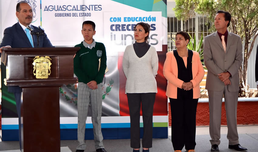 El mandatario estatal sostuvo que la transformación de Aguascalientes solo se logrará con la participación de toda la ciudadanía en un esfuerzo mutuo de trabajo, orden y perseverancia