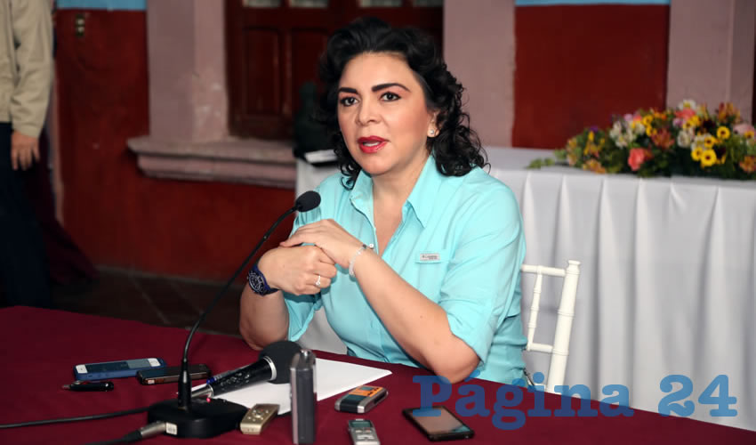 Ivonne Aracelly Ortega Pacheco, aspirante a candidata del PRI a la Presidencia de la República (Foto: Eddylberto Luévano Santillán)
