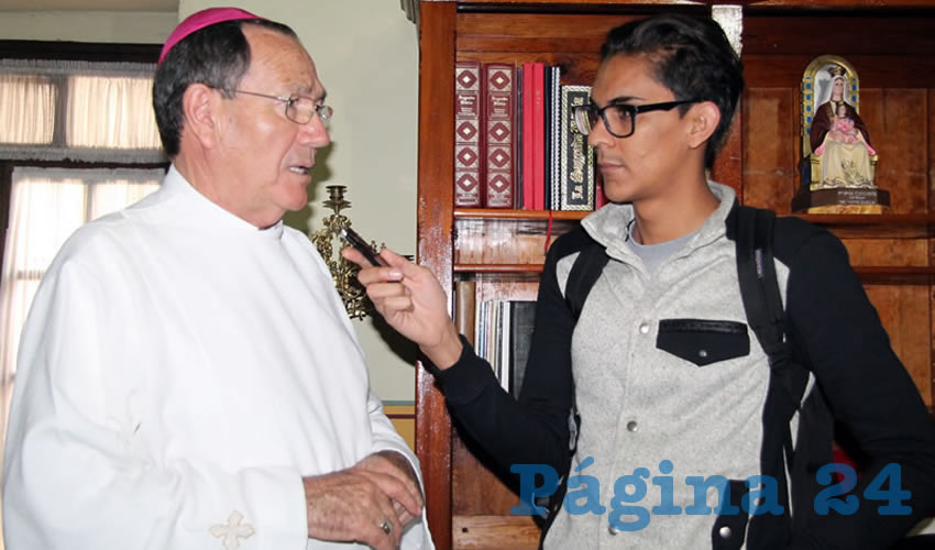 Sigifredo Noriega Barceló, obispo de la Diócesis de Zacatecas: “Los chavitos o las chavitas tienen muchos vacíos que los van a tratar de llenar no de la forma adecuada” (Foto Archivo)