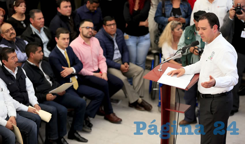 Ediles de todos los partidos entregan firmas y respaldo al Gobernador Tello y se pronuncian públicamente a favor del gravamen