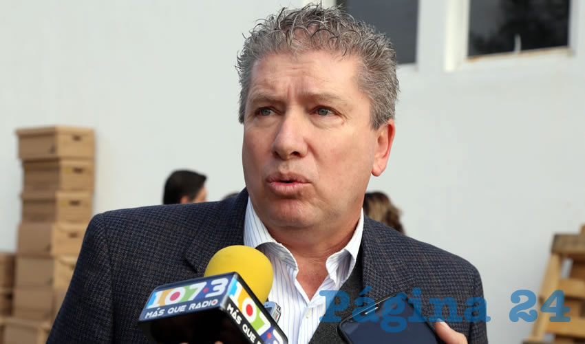 Jos&eacute; Luis Perales de Le&oacute;n, presidente del Colegio de Notarios de Aguascalientes (Foto: Eddylberto Lu&eacute;vano Santill&aacute;n)