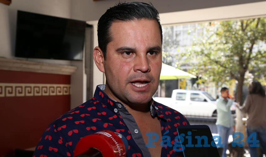 Vicente P&eacute;rez Almanza, representante de la asociaci&oacute;n civil Somos Aguascalientes (Foto: Eddylberto Lu&eacute;vano Santill&aacute;n)