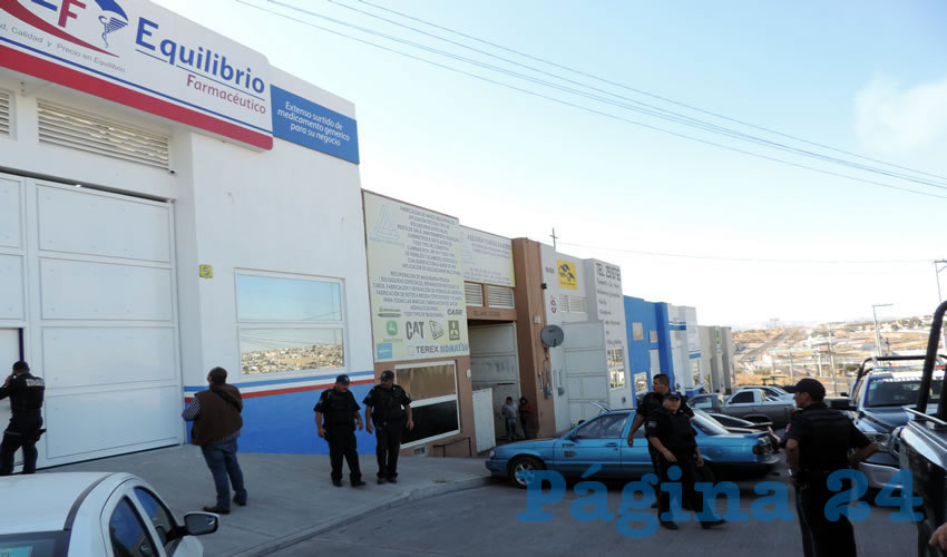 Polic&iacute;as municipales, estatales y ministeriales llegaron al lugar