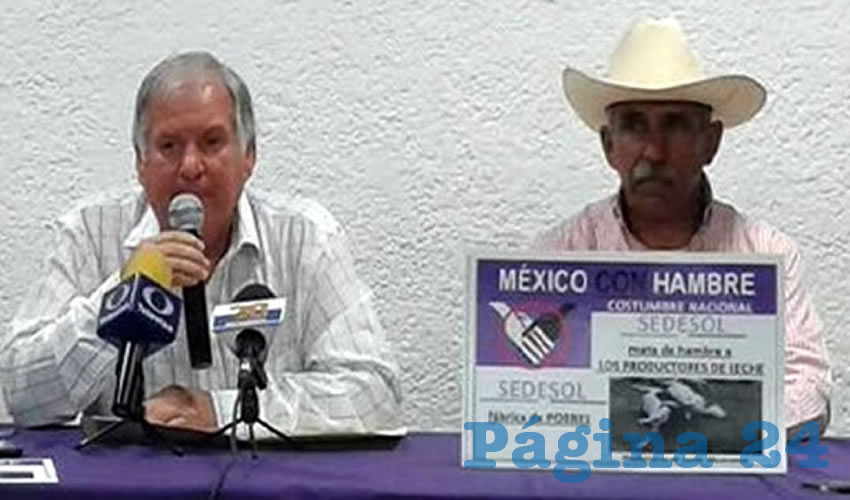 “La carne de cañón comercial, somos los pequeños y medianos productores de este segmento pecuario”, tronó Álvaro González Muñoz, presidente del Frente Nacional de Productores y Consumidores de Leche/Foto: Cortesía 