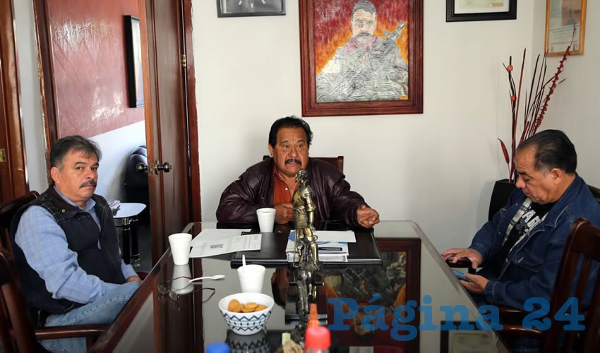 Manuel Medina Ortega, presidente de la asociación civil Frente de Lucha Campesina