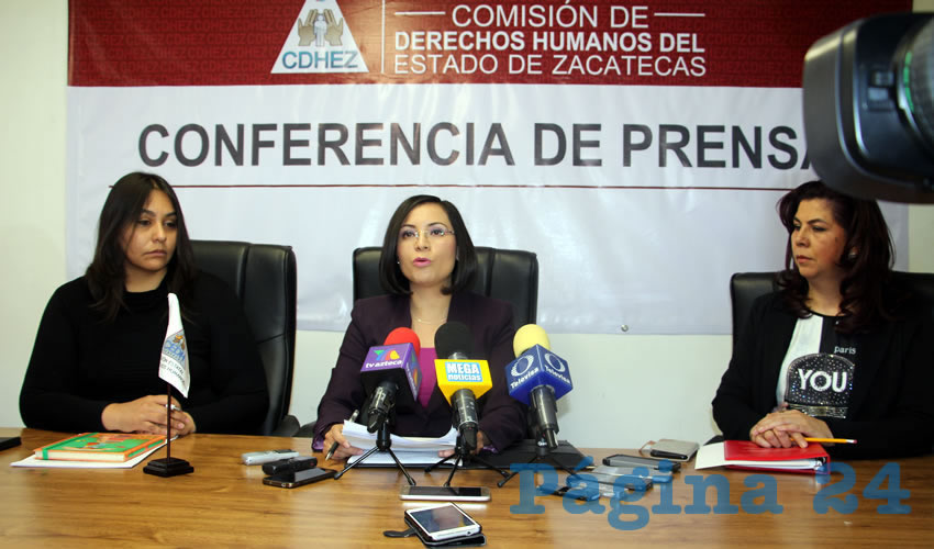 María de la Luz Domínguez Campos: De igual forma, recomendó sea removido del cargo el psicólogo por no cumplir con máxima diligencia el cargo que se le fue encomendado y con ello vulnerar los derechos humanos de los menores (Foto: Rocío Castro)