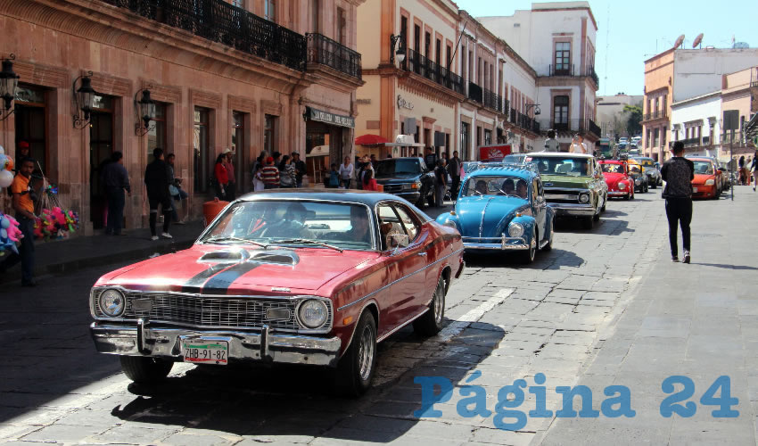 Se considera a un auto antiguo del año 1987 para atrás (Foto: Rocío Castro Alvarado)