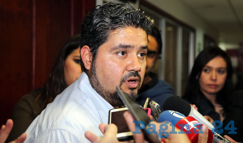 Iván Alejandro Sánchez Nájera, legislador local (Foto: Eddylberto Luévano Santillán)