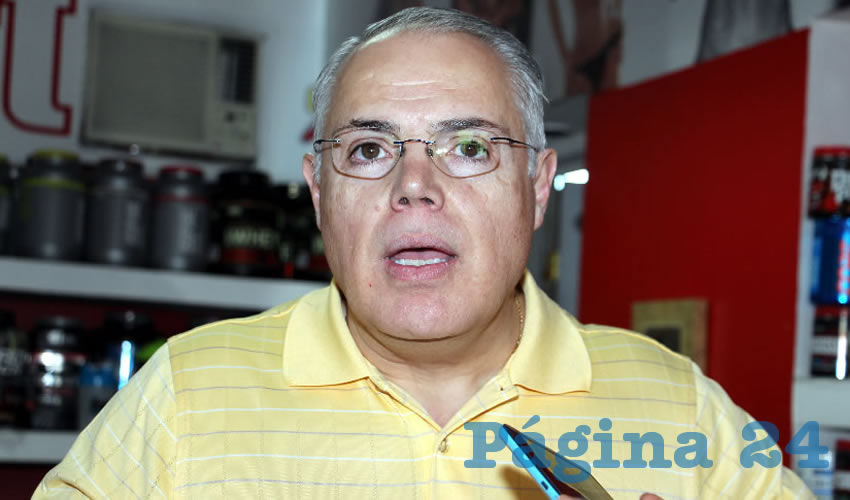 Jos&eacute; Antonio Mier Garza, presidente de la Asociaci&oacute;n de Estacionamientos del Centro Hist&oacute;rico de la Ciudad (Foto: Eddylberto Lu&eacute;vano Santill&aacute;n)