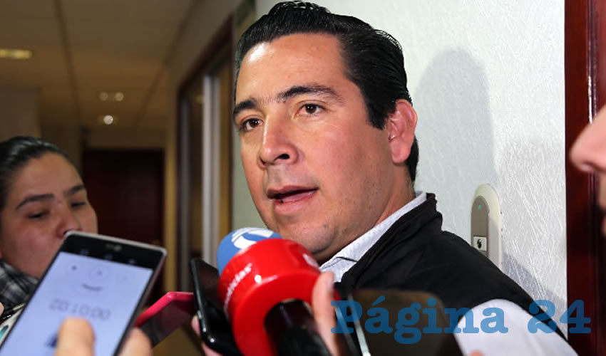 Gustavo Alberto Báez Leos, legislador local (Foto: Eddylberto Luévano Santillán)