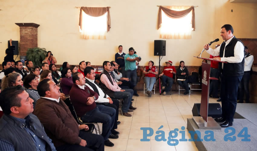 El Gobernador recorre todo el estado explicando los “grandes beneficios que tendrán los zacatecanos” con el nuevo impuesto