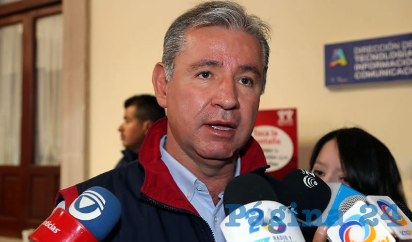 Pedro de la Serna López, presidente del CCEA (Foto: Eddylberto Luévano Santillán)