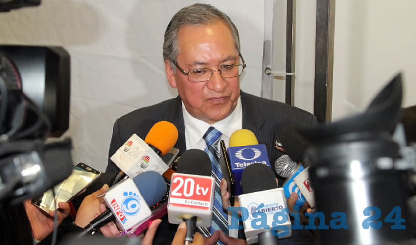 Miguel Rivera Villa, titular de la DTTyV: Han incrementado 15 por ciento los accidentes por uso de celular y 30 por ciento por ingerir bebidas embriagantes (Foto: Rocío Castro)