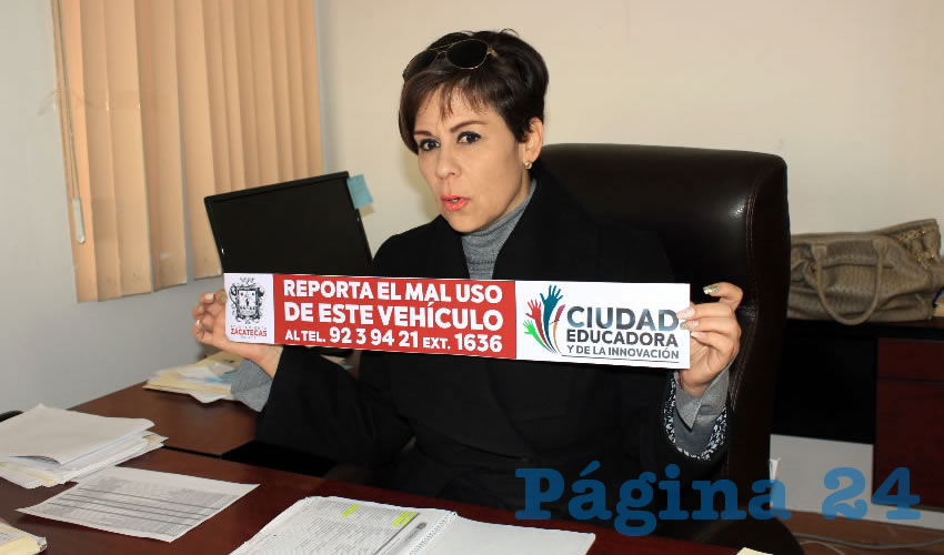 Susan Cabral Bujdud, secretaria de Administración: “Estamos trabajando y revisando esa parte para poder tener esa bolsa de recursos; no tenemos el recurso pero vamos a ver cómo lo gestionamos”. (Foto: Rocío Castro)