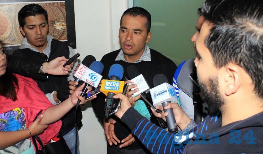 Fernando Uc Jacobo, presidente municipal de Jerez: “Al ir los dos a acudir al mismo accidente pero de puntos diversos, confiaron totalmente que con la torreta todas las unidades automotrices se moverían hacia un extremo” (Foto: Rocío Castro Alvarado)