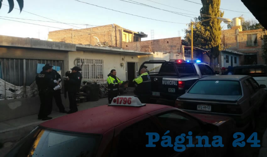 En esta casa de la calle Francisco I. Madero, en Margaritas, se mat&oacute; V&iacute;ctor Armando Robles L&oacute;pez