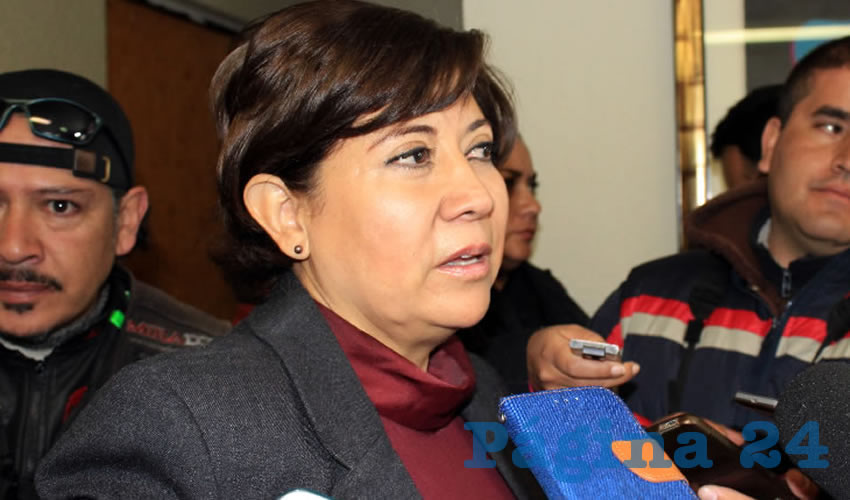 Judit Guerrero López, presidenta municipal de Zacatecas: “Estamos revisando varias propuestas, tenemos ya casi concretada la de la Feria Internacional del Libro Científico” (Foto: Rocío Castro)